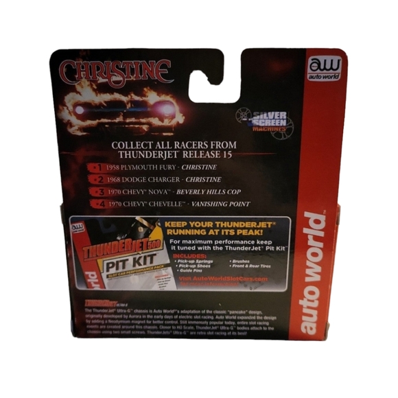 New in Box Auto World Electric Slot Racer Christine 1958 Plymouth Fury - Picture 4 of 7